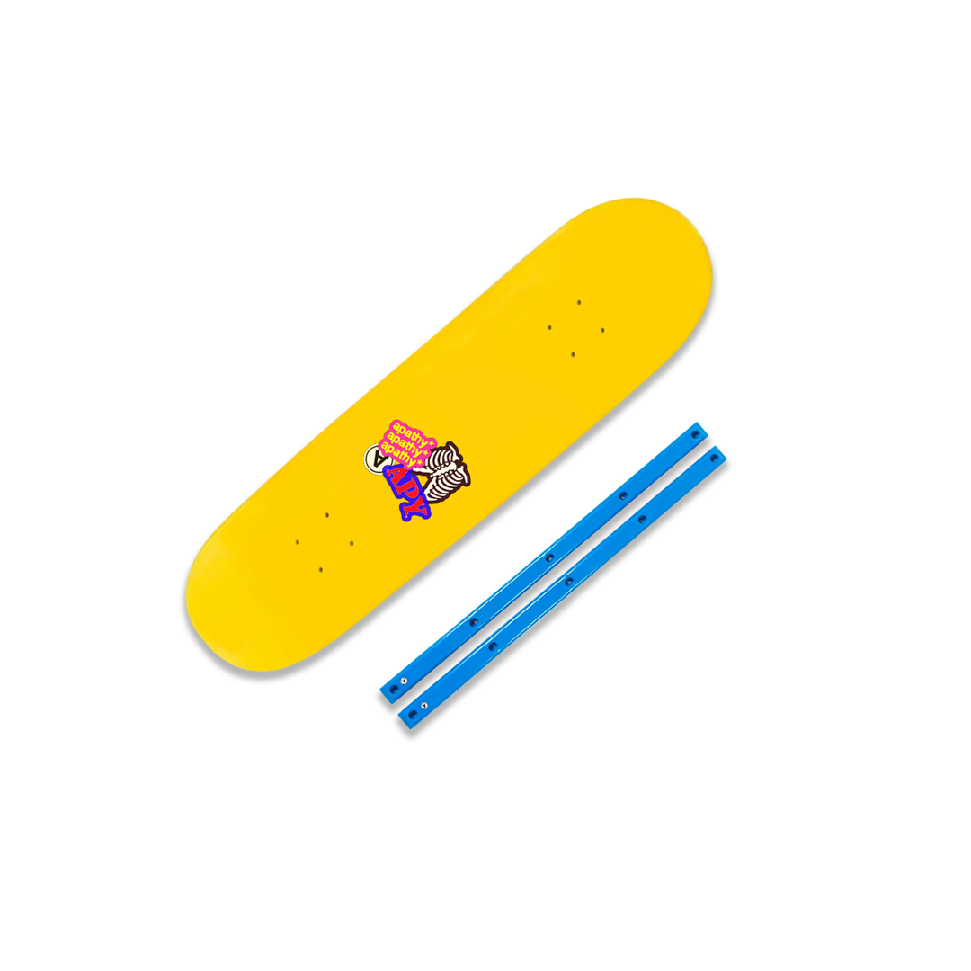 Banana Rails 'BANANA MAYHEM' SKATE DECK & RAILS – apathybyanis